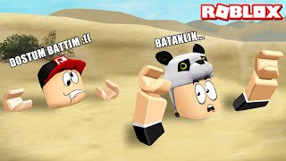 Bataklığa Düştük - Panda Ile Roblox Quicksand