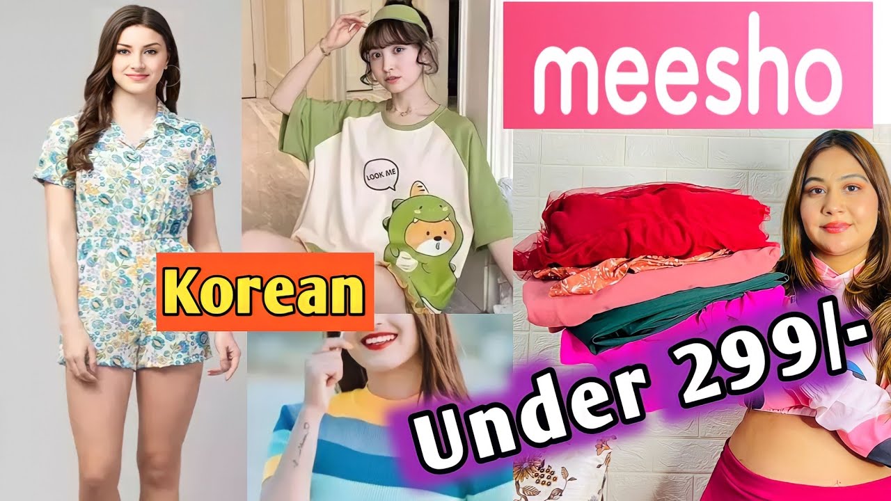 Meesho Haul Meesho Korean Style Tops/Dress Haul Meesho Designer