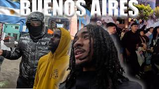 Wandering Buenos Aires Hood During Argentina's World Cup Final! 🇦🇷 ft. Blackman Da Traveller