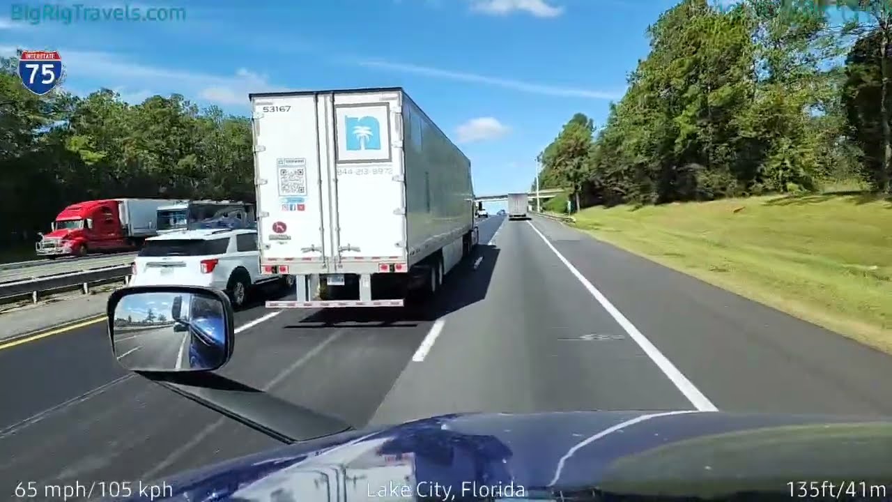 BigRigTravels LIVE | near Lake City to Jacksonville, FL (10/30/23)