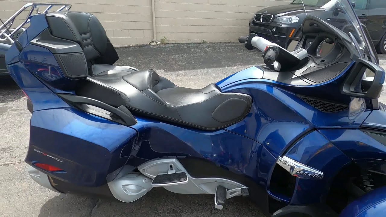2010 CanAm Spyder Roadster RT Used 3Wheel Motorcycle For Sale