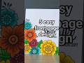 5 easy front page design for school projects and idea note journals |Aesthetic Girl #shorts #howto