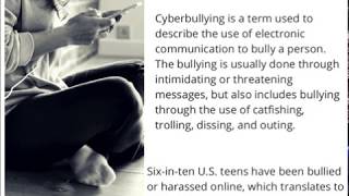 Social Issues Presentation: Cyberbullying