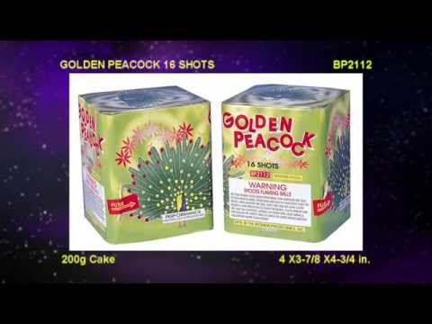 GOLDEN PEACOCK 16 SHOTS