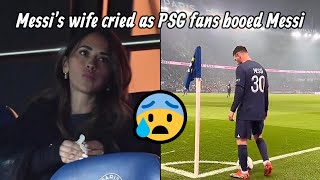 Messi Wife Reaction To Psg Fans Booing And Whistling