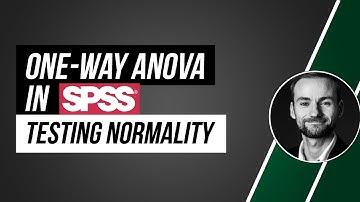 One-way ANOVA in SPSS - checking normality assumption