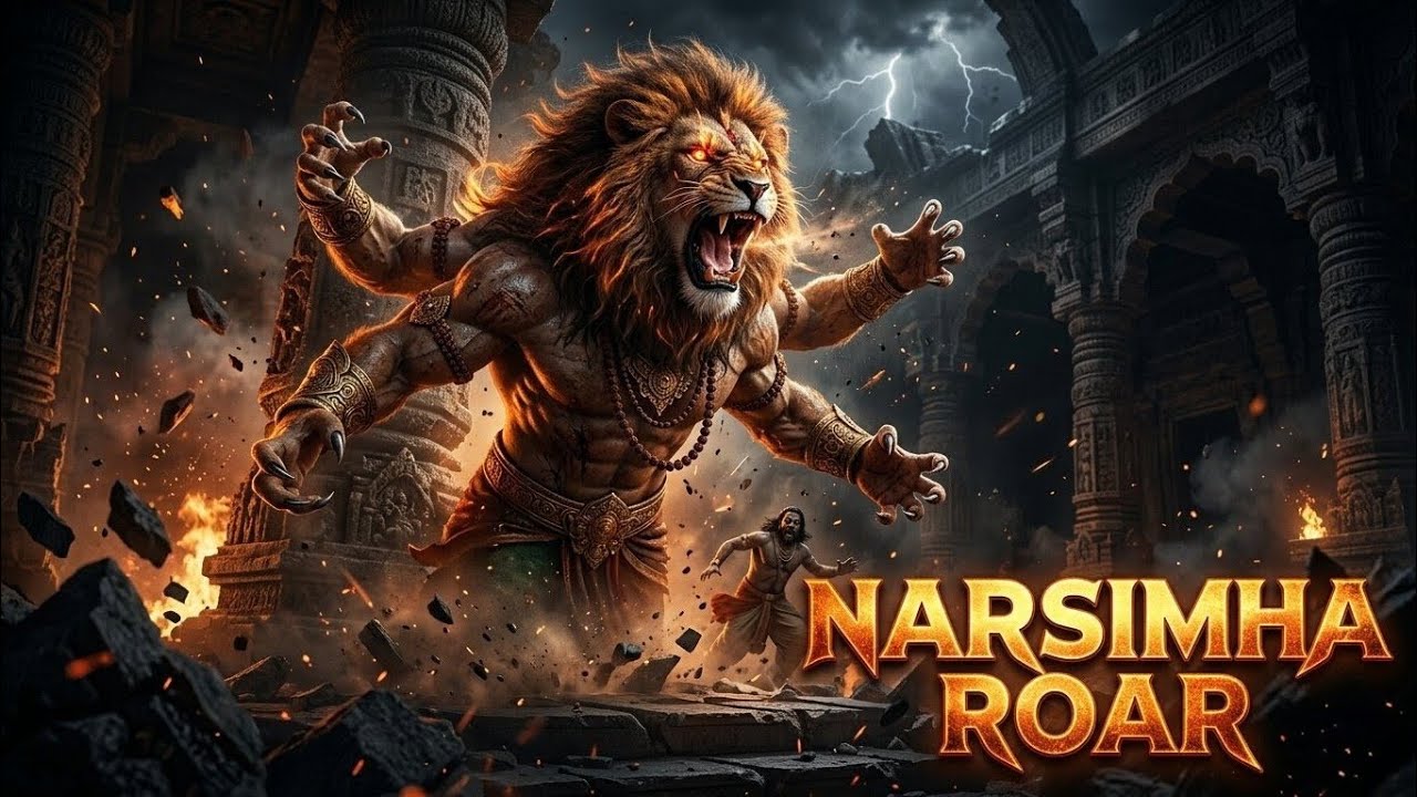 NARASIMHA AVATAR – The Final Judgment | AI Cinematic Story 