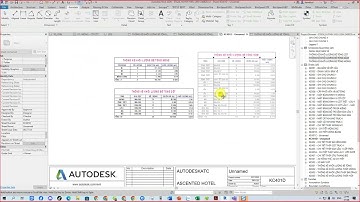 Buổi 2.4 - Hướng dẫn thống kê khối lượng bê tông dầm trong Revit
