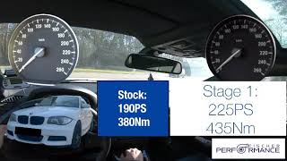 Bmw 123D E82 Acceleration Stage 1 0-100 100-200