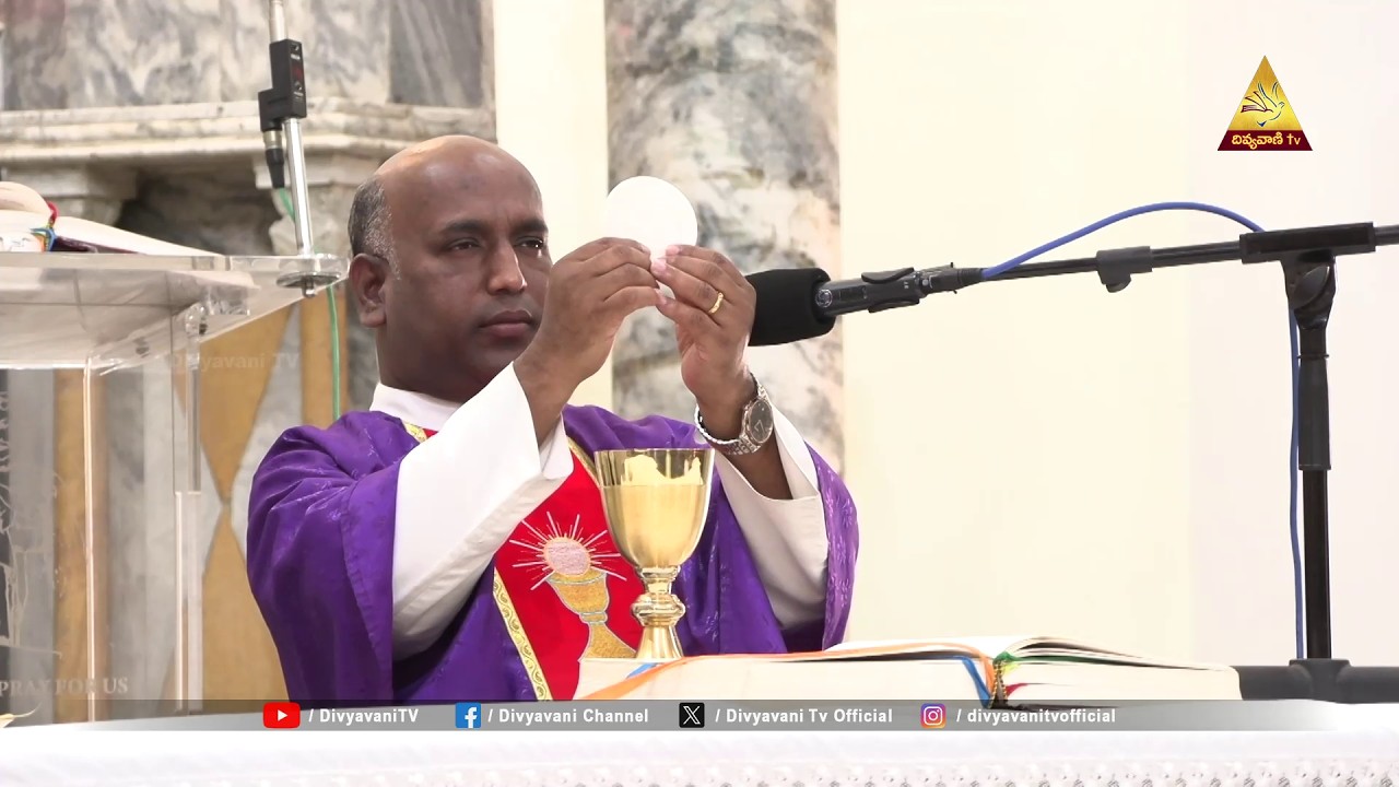 HOLY MASS | St. Joseph's Cathedral | Gunfoundry, Hyderabad | 04-03-2026 | 6AM | DIVYAVANI TV