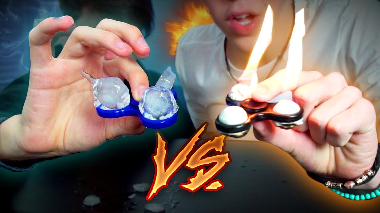 vlogs in spanish FIDGET SPINNER DE FOGO VS DE GELO ‹ Neagle ›