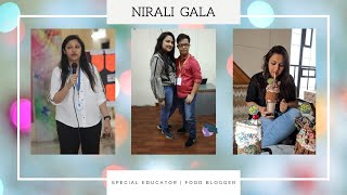 Nirali Gala: A passionate special educator and a food blogger.