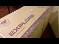 Cougar Explore Gaming Chair(Time Lapse unbox and build, tight shots)