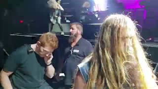 Ozzy Osbourne Zakk Wylde in crowd Live HD Chicago-Tinley Park 9-21-18 Samsung S9+ 1080p 60FPS