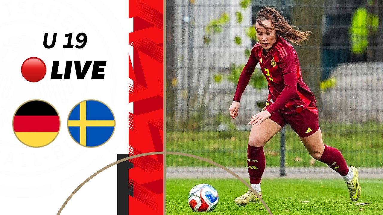 LIVE 🔴 Deutschland - Schweden | U 19-Länderspiel | U 19-Nationen-Turnier