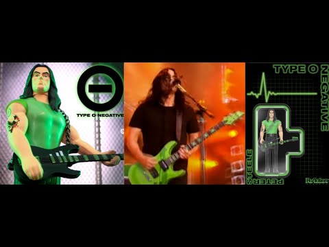 new Type O Negative figure of Peter Steele released - the late frontman new figure through Super7!