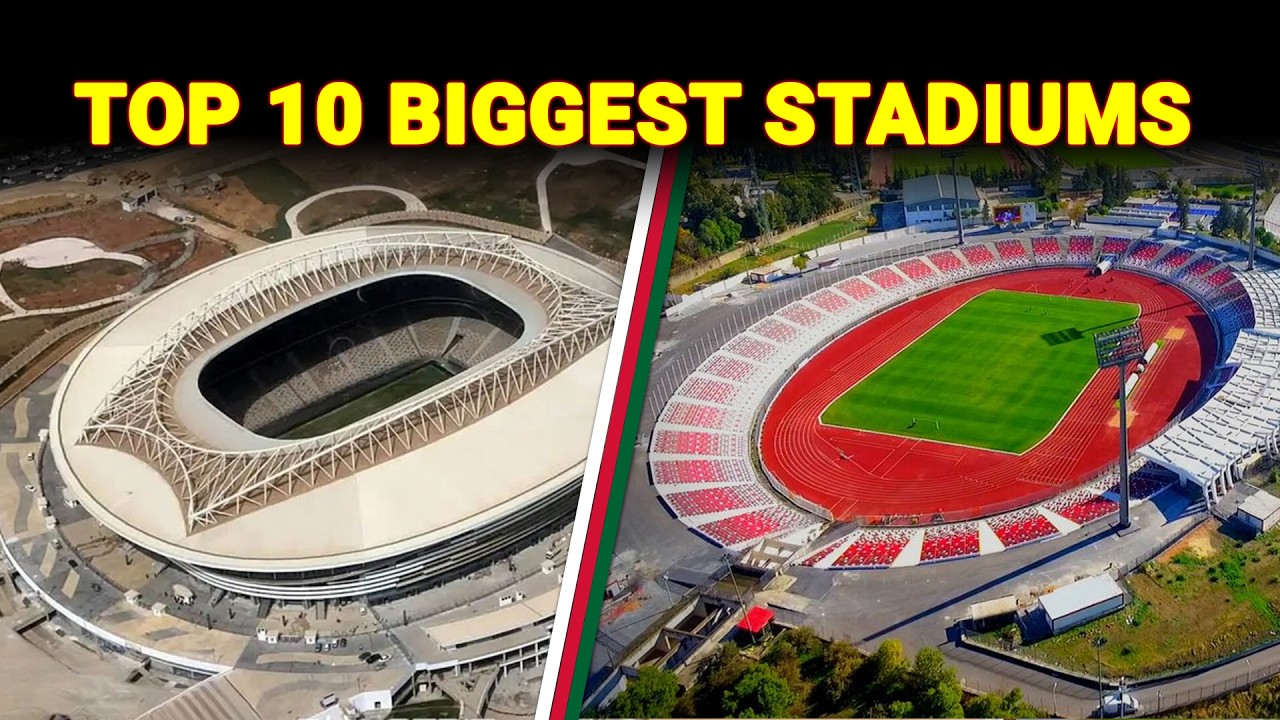 Внутри мега-стадиона в Алжире стоимостью 2 миллиарда долларов — революция в строительстве стадионов.