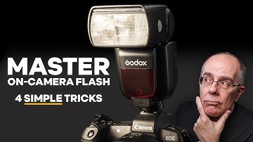 When why and how to use ON CAMERA FLASH