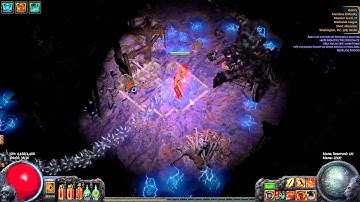 POE Quarry boss glitch/bug under a cart