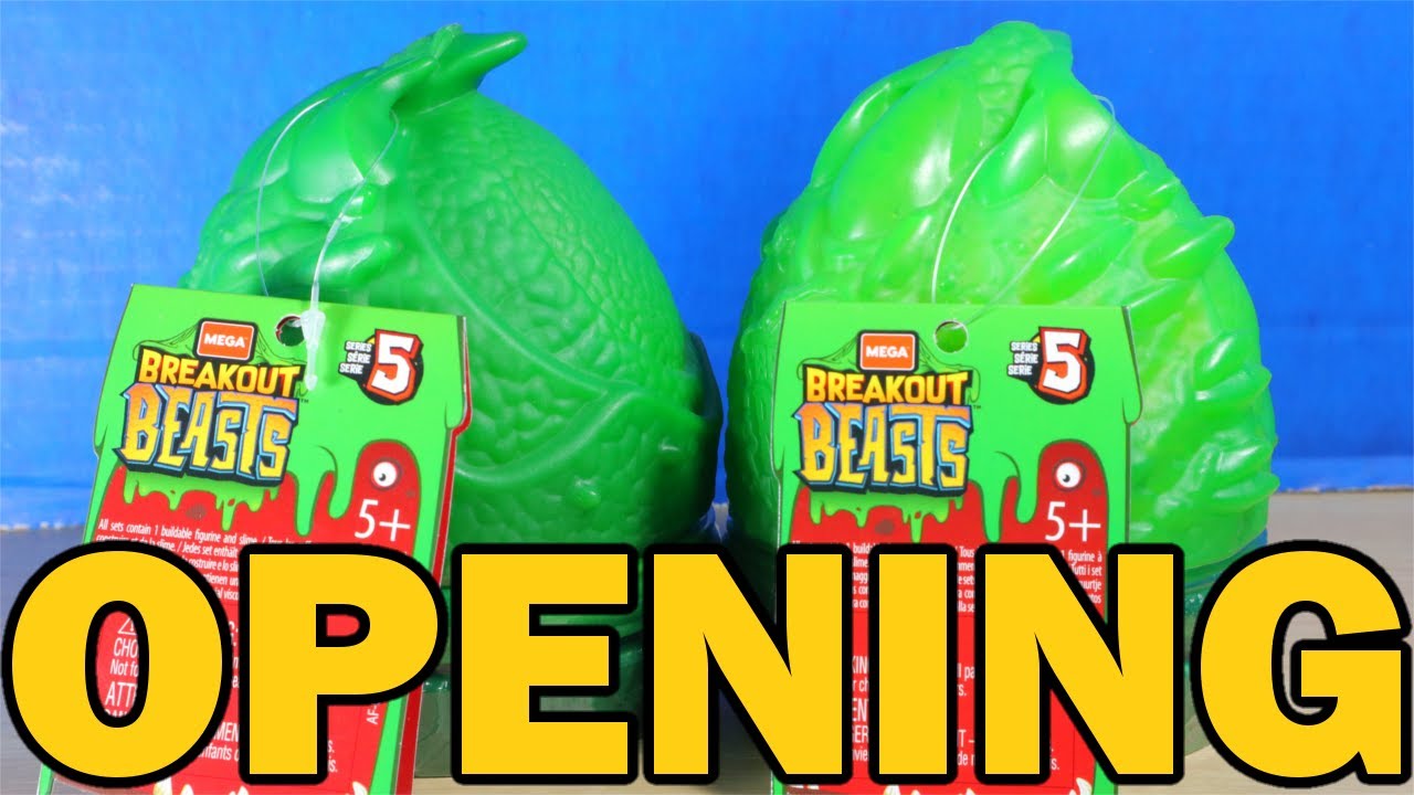 OPENING | Mega Construx Breakout Beasts Series #5: Batch #4