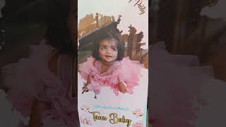 First birthday decoration by us #shorts #youtubeshorts #birthday #celebration #trending #girl