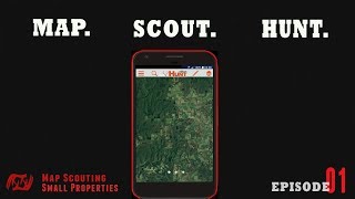 Map Scouting Small Properties: SCOUTING WHITETAILS