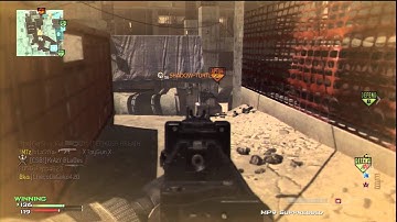 MW3: P90 MOAB on Hardhat Domination