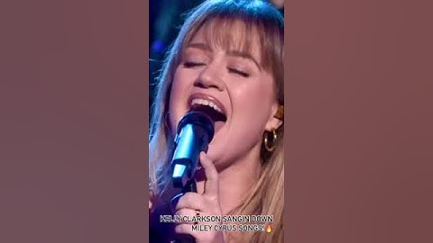 Thumbnail of Miley Cyrus Confronted Kelly Clarkson!!🫣 #shorts