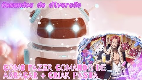 × Como fazer comando de abraçar + criar pasta - dbd |「 ☠️⃝𝀘﹫SHANKS  」×