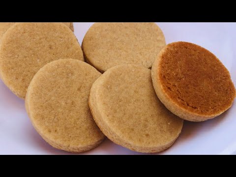 Eggless Whole Wheat Cookies Recipe Without Oven | Whole Wheat Cookies #piyaskitchen