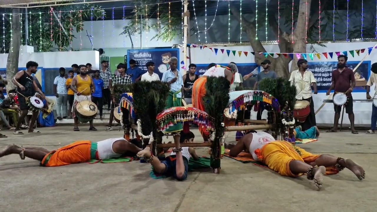 காவடி ஆட்டம் ~2- மாரியம்மன் கோவில் திருவிழா