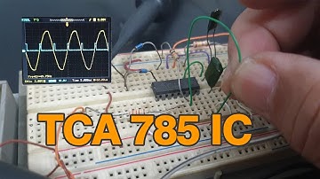 How to use TCA 785 IC #Triac #SCR