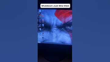 🔌 1-Click Shutdown Trick for Windows 💻 (No CMD, No Software) #windowstricks #ShutdownShortcut #short