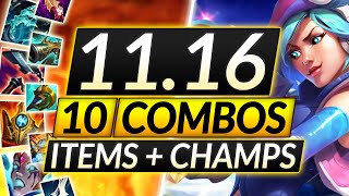 10 MOST BROKEN Champion and Build Combos RIGHT NOW (11.16) - LoL Guide