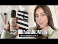 SEPHORA BEST SKIN EVER LIQUID FOUNDATION - FIRST IMPRESSION & REVIEW 2021