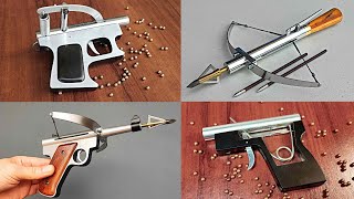 TOP 5 Amazing homemade Crossbow pistol of the Year 2023