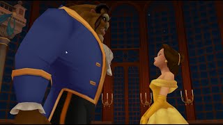 Kingdom Hearts 2 HD Final Mix MOVIE (Disney's Beauty and The Beast) 60FPS 1080P