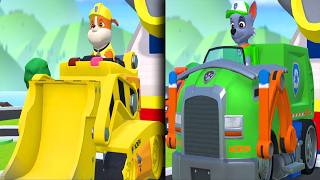 PAW PATROL Mighty Pups Save Adventure Bay Gameplay Walkthrough | Funny Movie Compilations 8 Rubble