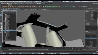 Car interior modeling 3