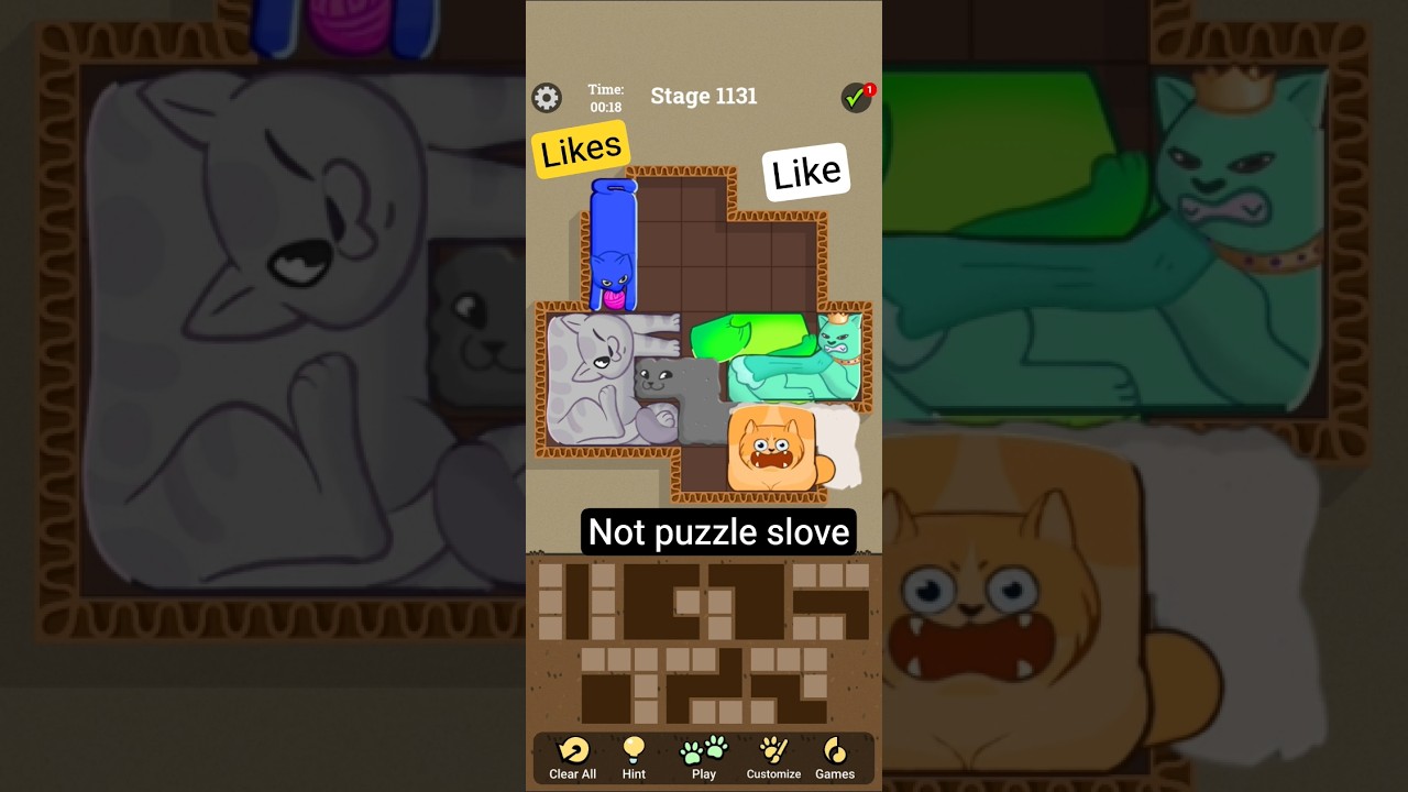 Puzzle Cats - Gameplay Walkthrough (iOS & Android)   