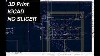 Design 3D Prints without a Slicer:  KiCAD to GCode with LISP