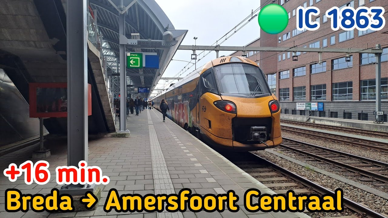 Passenger POV: Breda → Amersfoort Centraal | ICNG