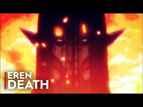 Eren Death - Final Fight Scene | Attack on Titan「進撃の巨人」