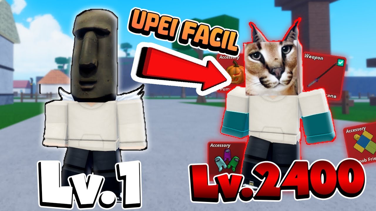 COMO UPAR RÁPIDO E FÁCIL NO MEME SEA *upar 1 ao 2400*