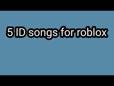 5 ID songs codes for roblox