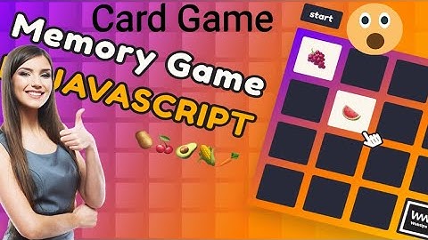 How To Build a Memory Card Game web in Html Css and JavaScript|Source code Games|#responsivewebsite