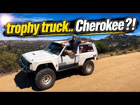 Off-roading The Wildest Built Jeep Cherokee!