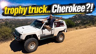 Off-roading The Wildest Built Jeep Cherokee!