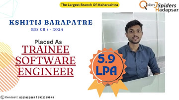My Journey as a Software Trainee Engineer | QSpiders Hadapsar Graduate