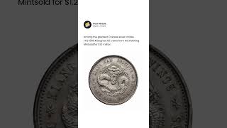 The $1.2 Million Silver Coin — China’s Rarest Dragon 🐉